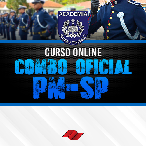 Combo oficial pm sp curso online
