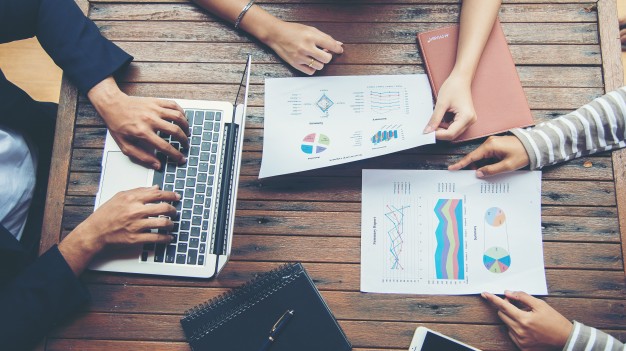 Corporate business planning with business chart teamwork concept 1150 845