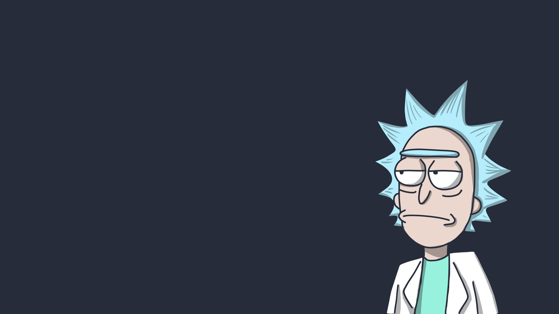 Wallpapersden.com rick in rick and morty 1920x1080