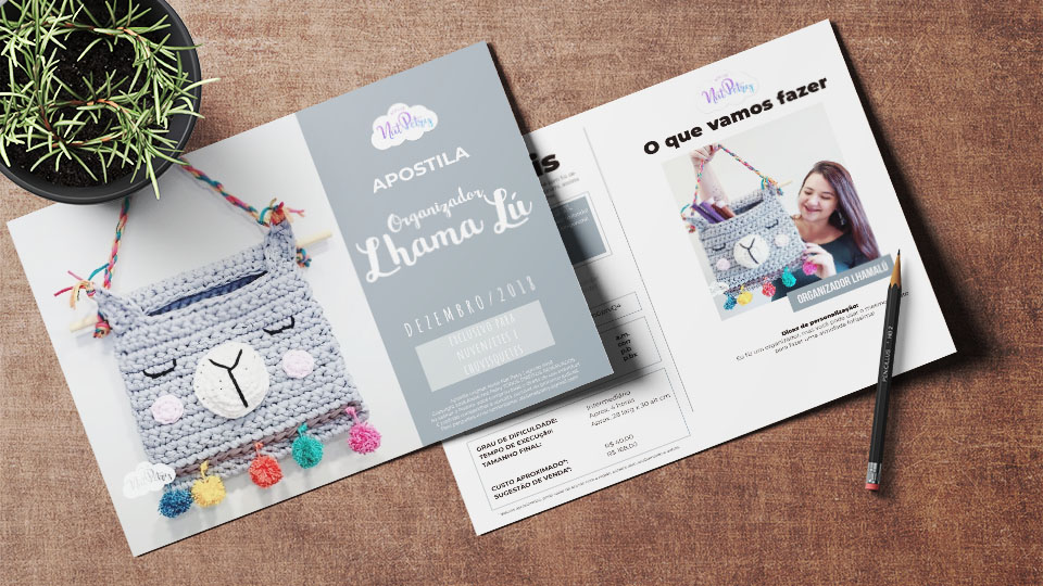 Mockup lhama