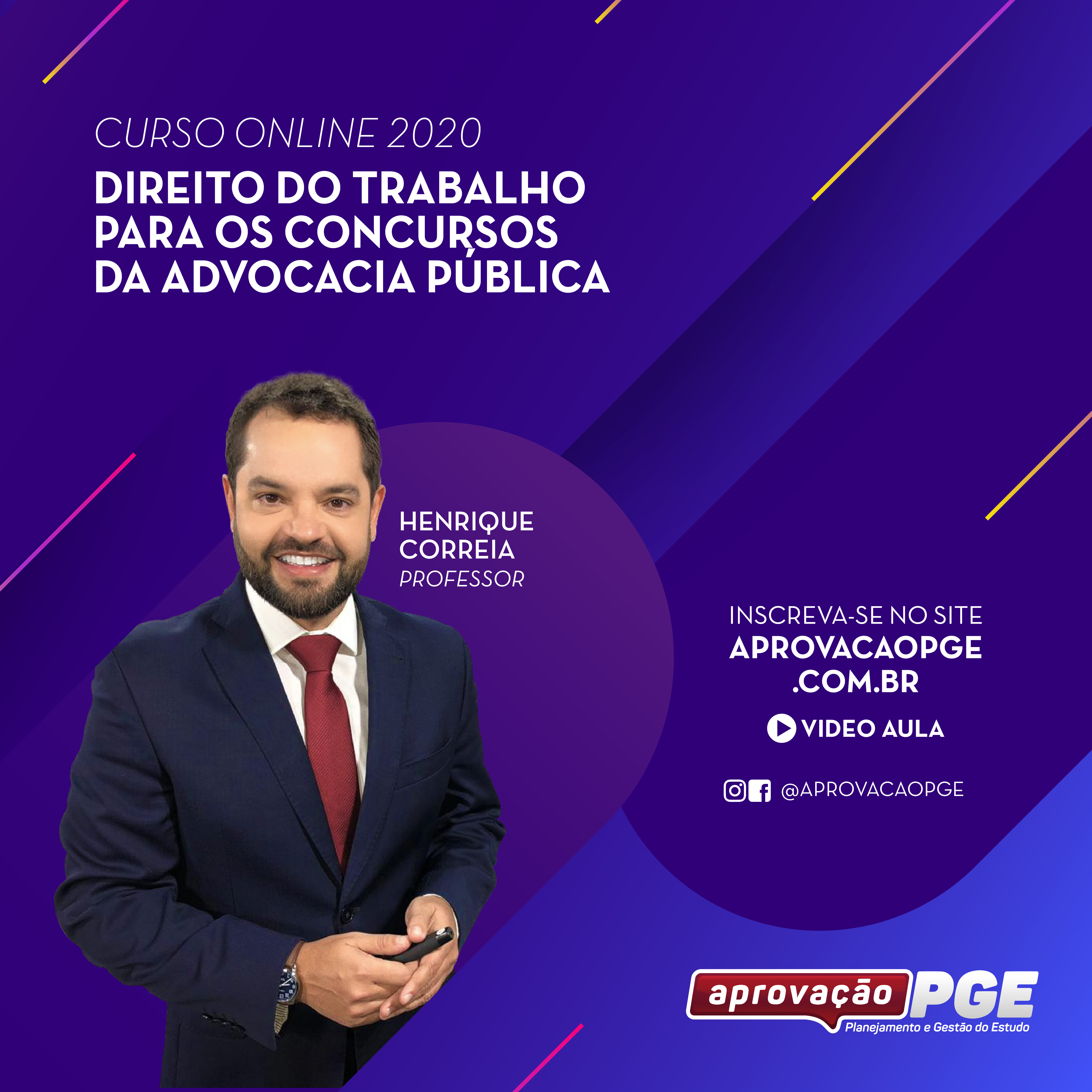 Henrique correia curso adv