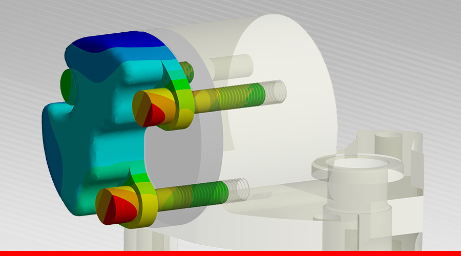 Img virtual modelagem juntas parafusadas ansys mechanical