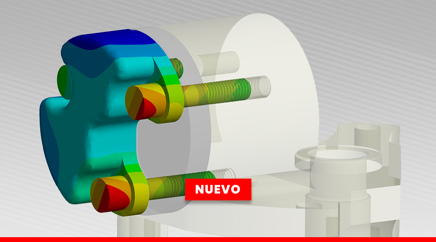 Img virtual modelagem juntas parafusadas ansys mechanical nuevo