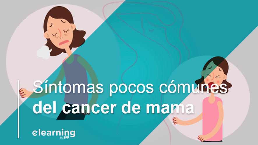 Sntomas pocos comnes cncer mama