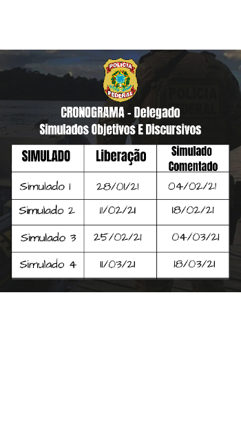 Cronograma - DPF