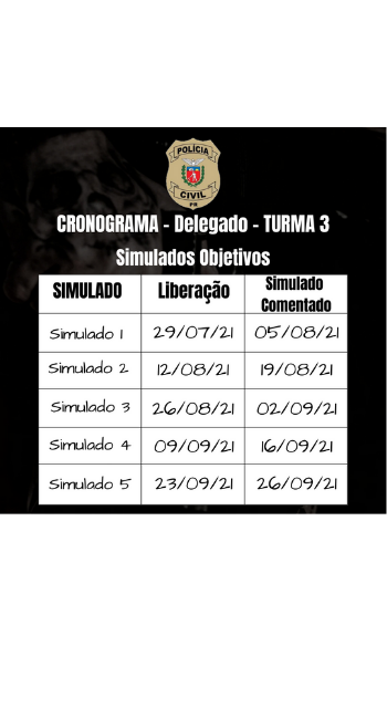 Cronograma - DPCPR 3